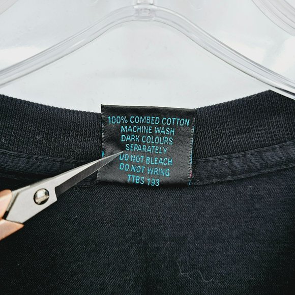 York Funky Monkey CocoNuts Barbados TShirt XXL Black White Graphic Cotton Unisex - Picture 5 of 7